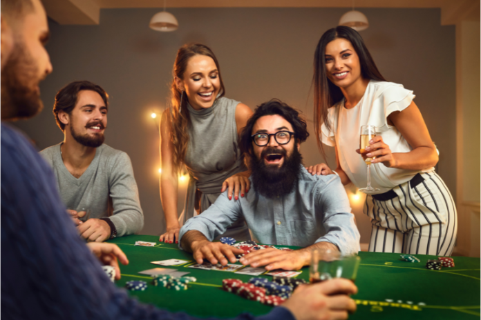 Bet 365 Affiliate Casino Poker Table